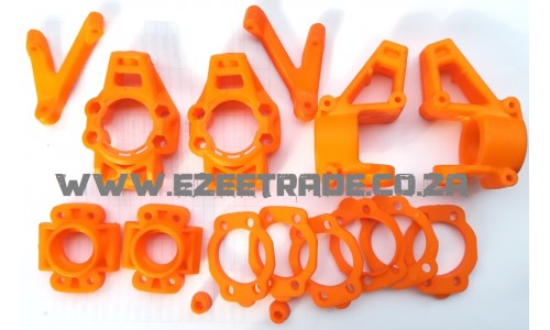 Nylon Hub Carrier Set - ORANGE | Rovan Sports